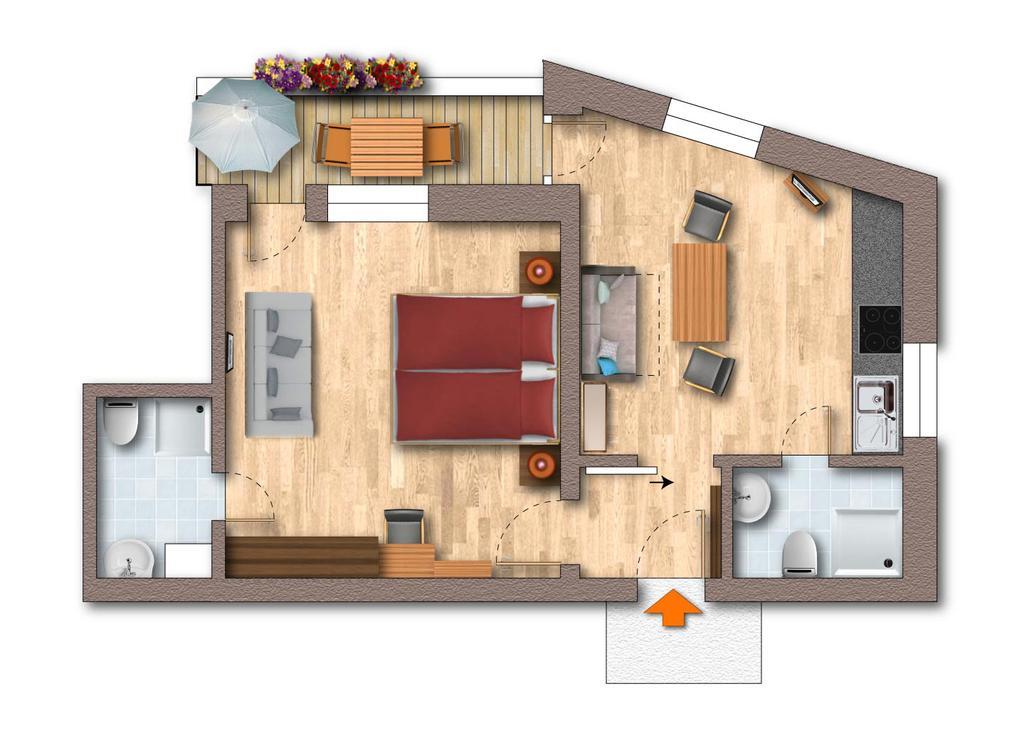 Apartmenthaus Katharina Mayrhofen Eksteriør billede